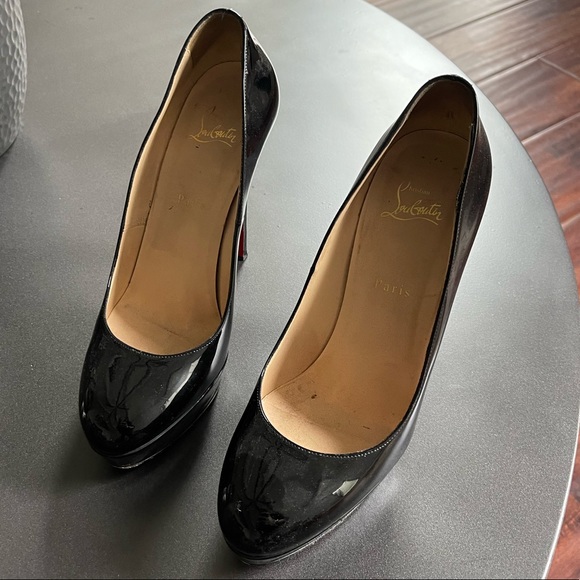 Christian Louboutin platform heels. - Picture 2 of 3